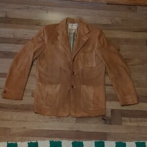 Town And Country Leather Windbreaker